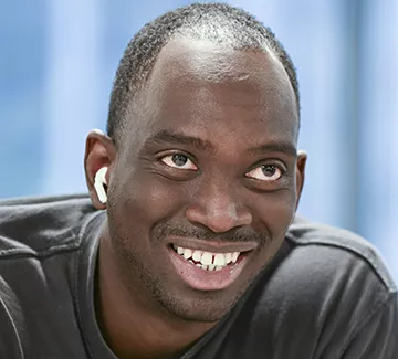 Employee pictured: Cheick